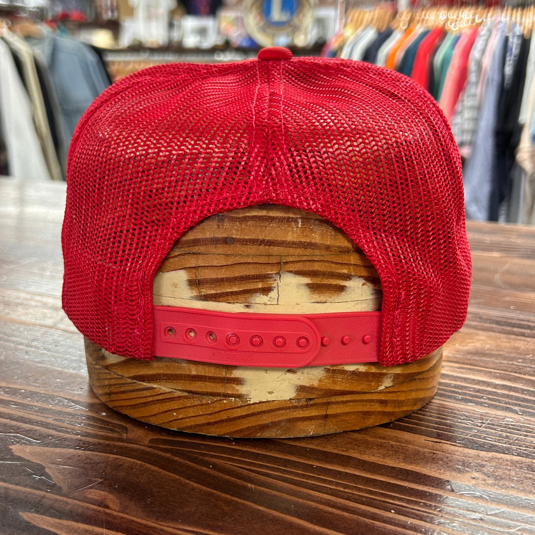 90's Coca Cola Red Snapback Mesh Trucker Hat