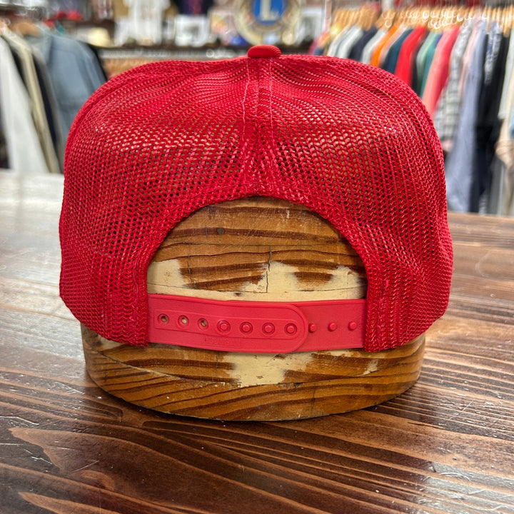 90's Coca Cola Red Snapback Mesh Trucker Hat