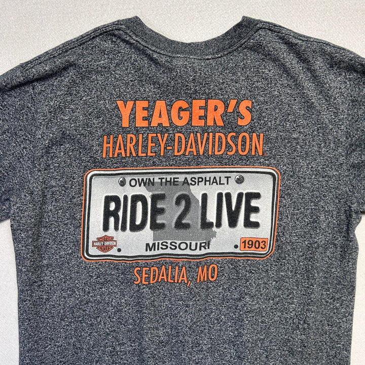 Harley Davidson Sedalia Missouri T Shirt Size Large