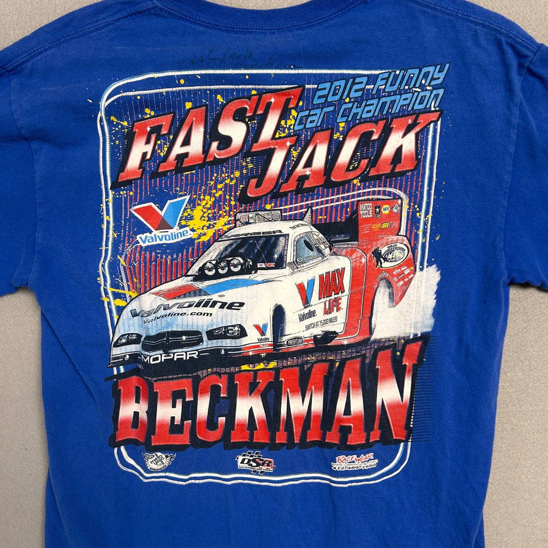 Fast Jack Beckman Funny Car Racing T Shirt Size Medium
