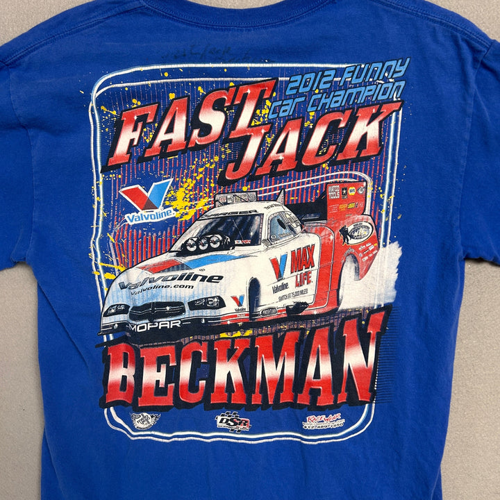 Fast Jack Beckman Funny Car Racing T Shirt Size Medium