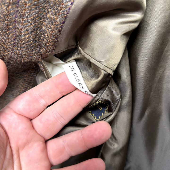 Vintage Polo University Tweed Jacket Size Medium