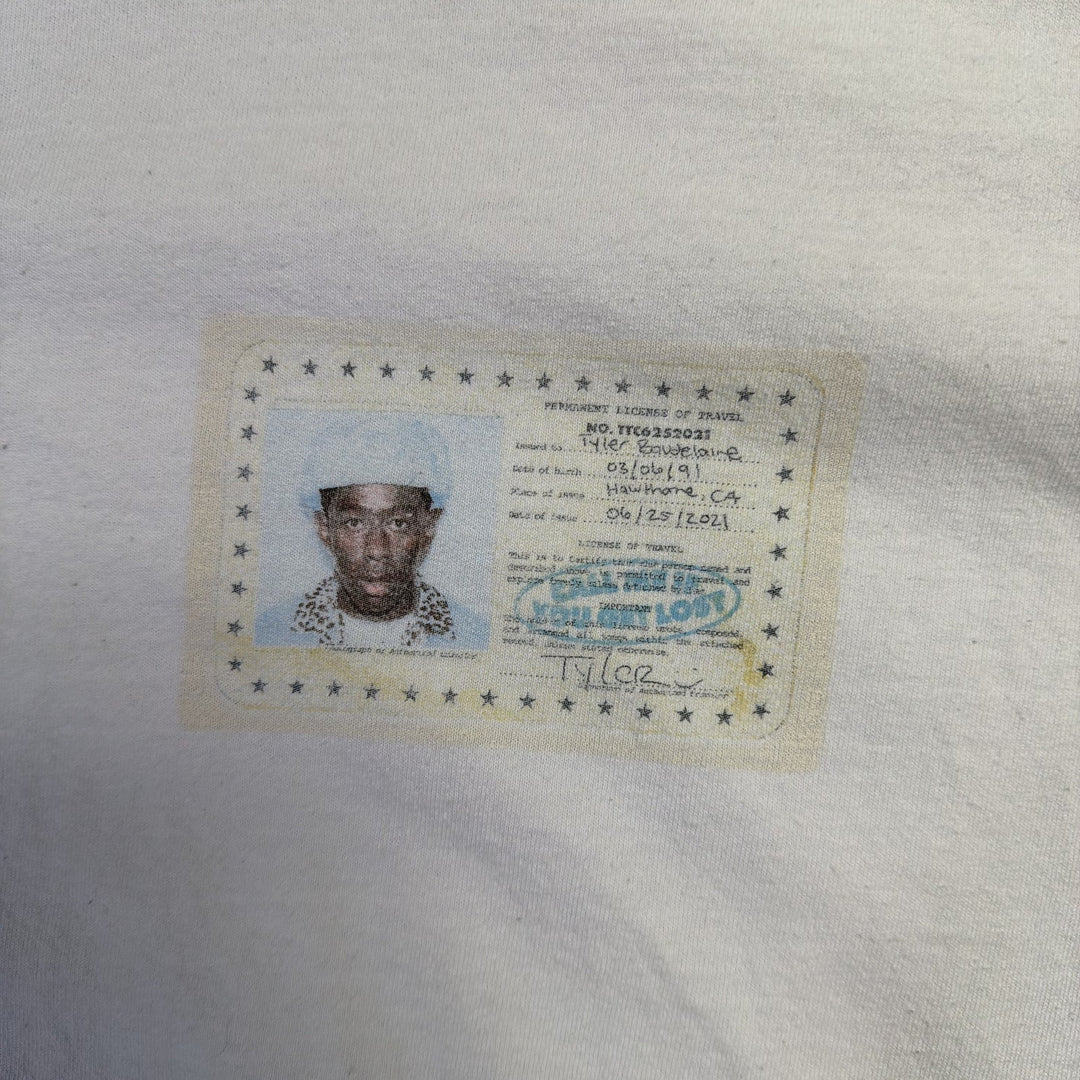 Tyler the Creator Call me if you get Lost Tour T Shirt Size Large