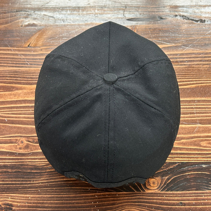 Vintage Woden Hutchins IA Farmers Co-Op Black Snapback Hat