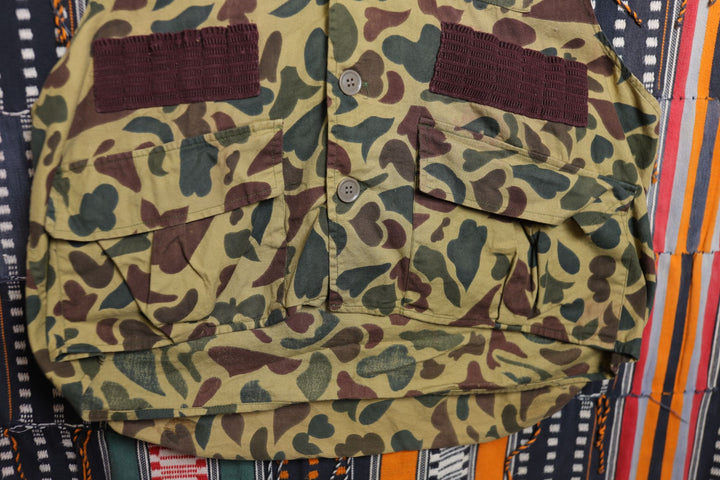 Hunter's Choice Vintage Camo Vest Large 80s