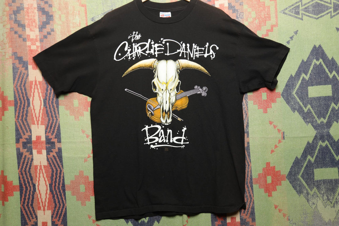 Charlie Daniels Band Vintage Tour T Shirt XL 90s  Country