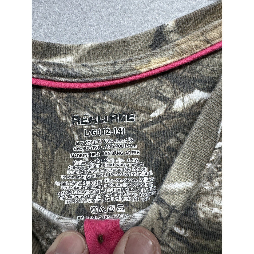 Real Tree Camo Shirt Size L