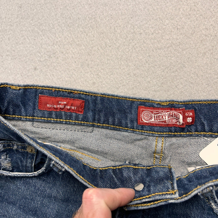 Luck Brand Women's AC/DC Edition Jean Shorts Size 6