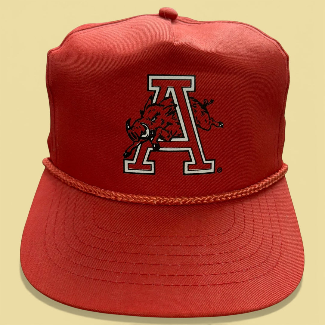 Vintage Arkansas 90s Rope Snapback Hat