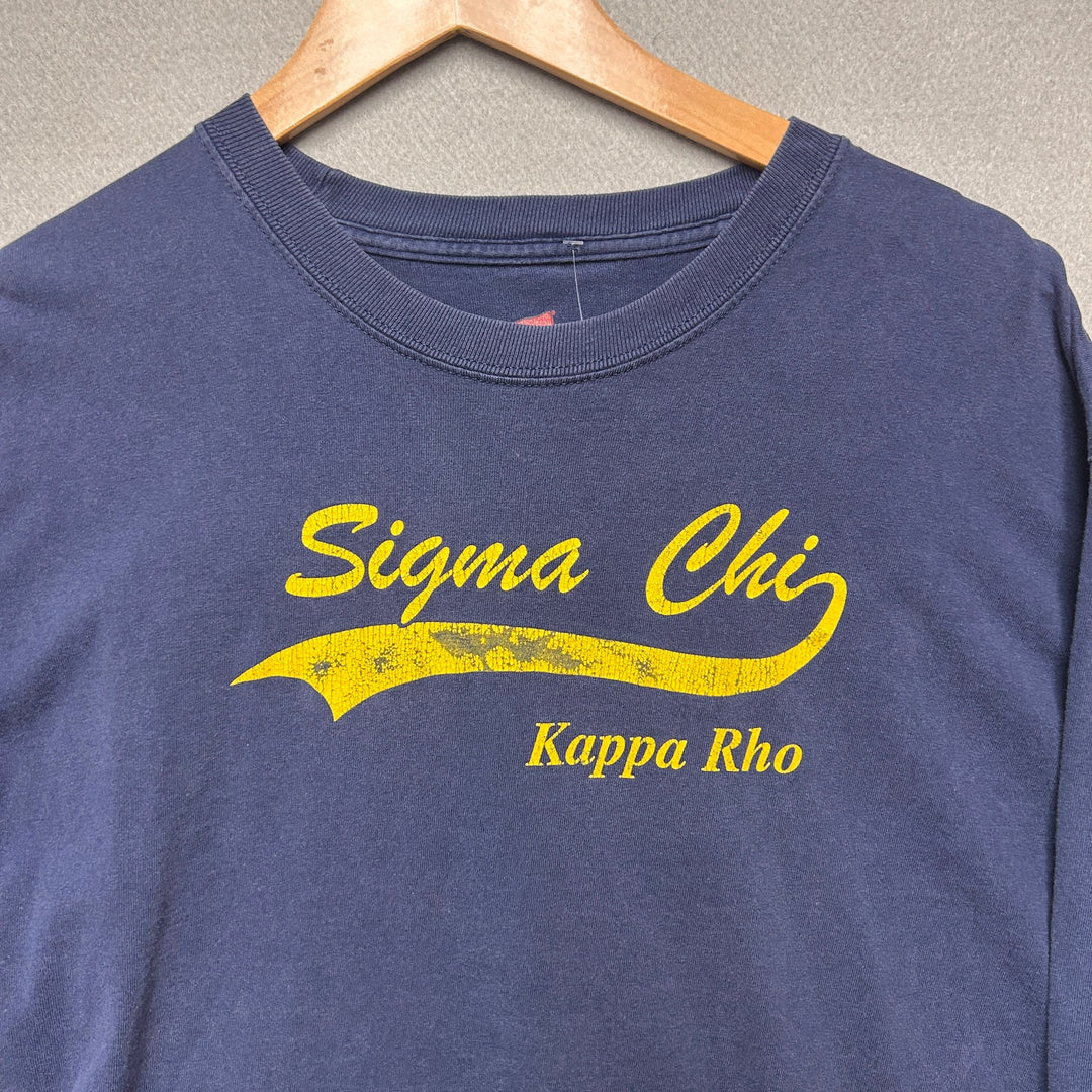 Vintage Sigma Chi Fraternity T Shirt Size Large