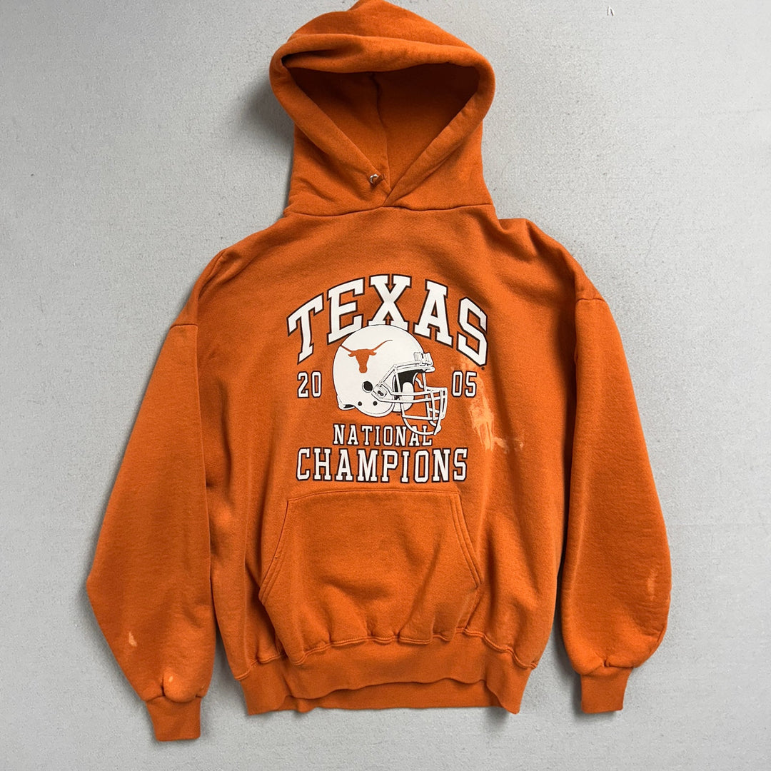 Vintage University of Texas National Champions 2005 Hoodie Size XL