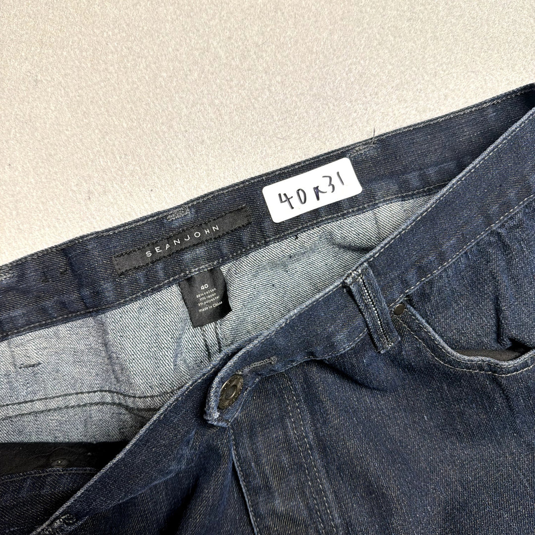 Vintage Sean John Dark Wash Jeans Size 40