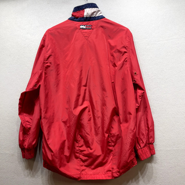 Vintage Tommy Hilfiger Flag Patch Windbreaker Jacket Size Large