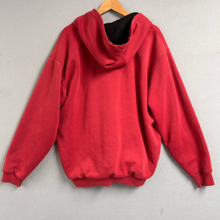 Vintage Carhartt Thermal Lined Red Hoodie Size XXL