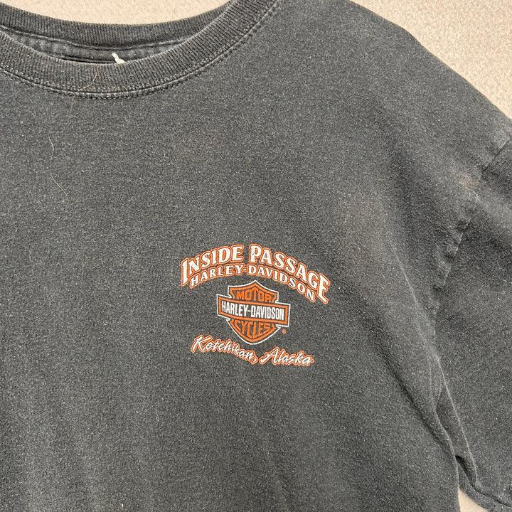 2015 Harley Davidson Ketchikan, Alaska Motorcycle Shirt Large