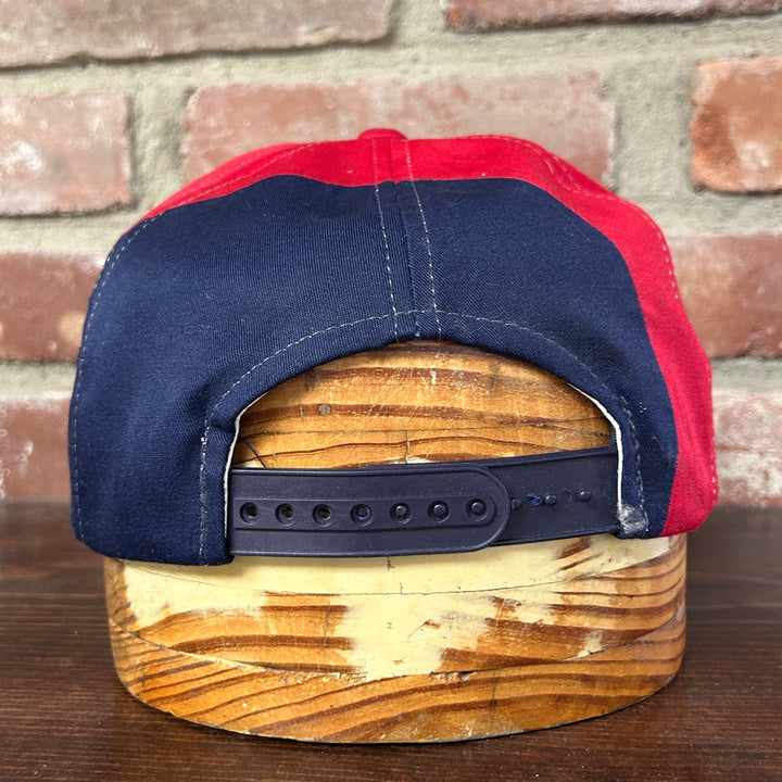 Vintage Red White and Blue fishing Trip Hat