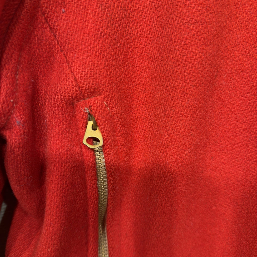 Patrick Duluth Vintage Red Wool Hunting Jacket Medium 50s