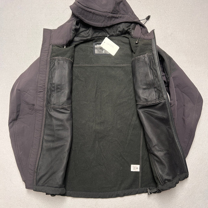 Bearded Goat Fleece Lined Soft Shell Jacket size Medium