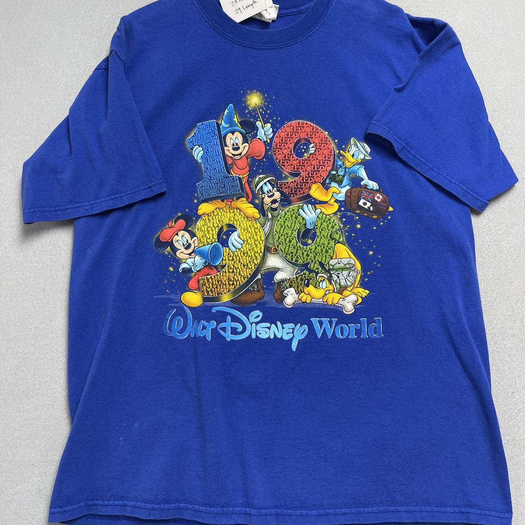 1999 Walt Disney World Shirt Blue Size Large