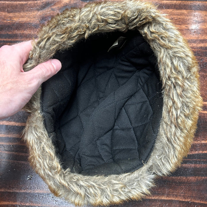 Hot Shot Camo Faux Fur Lined Winter Hunting Cap