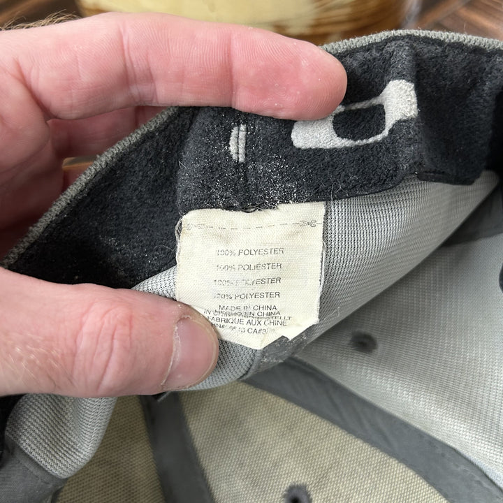 Oakley Vintage Gray Flexfit Hat 2000s
