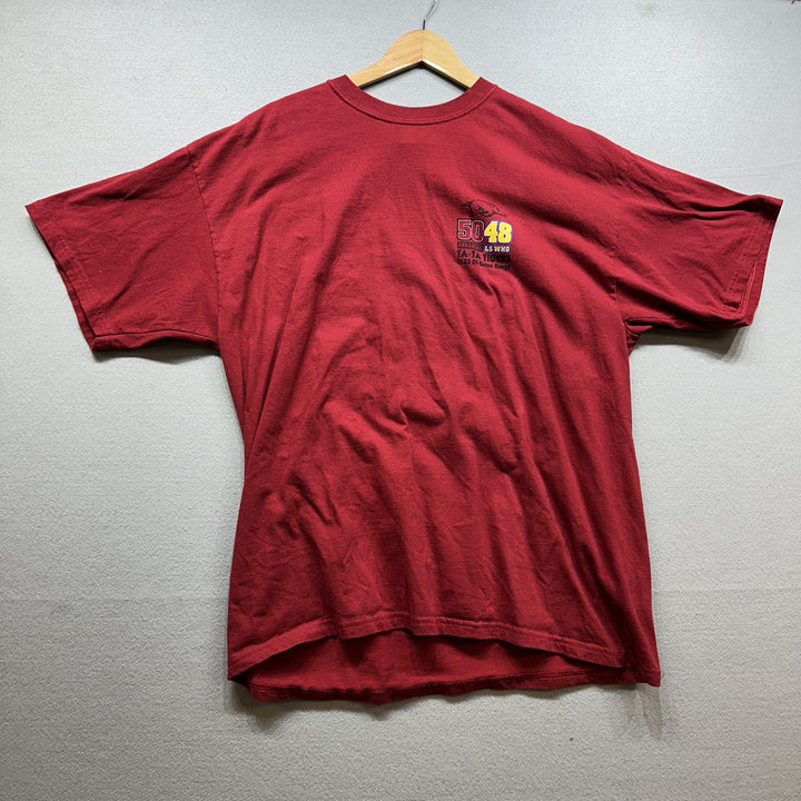 Vintage Arkansas 50/48 LSU Who T Shirt Size XL