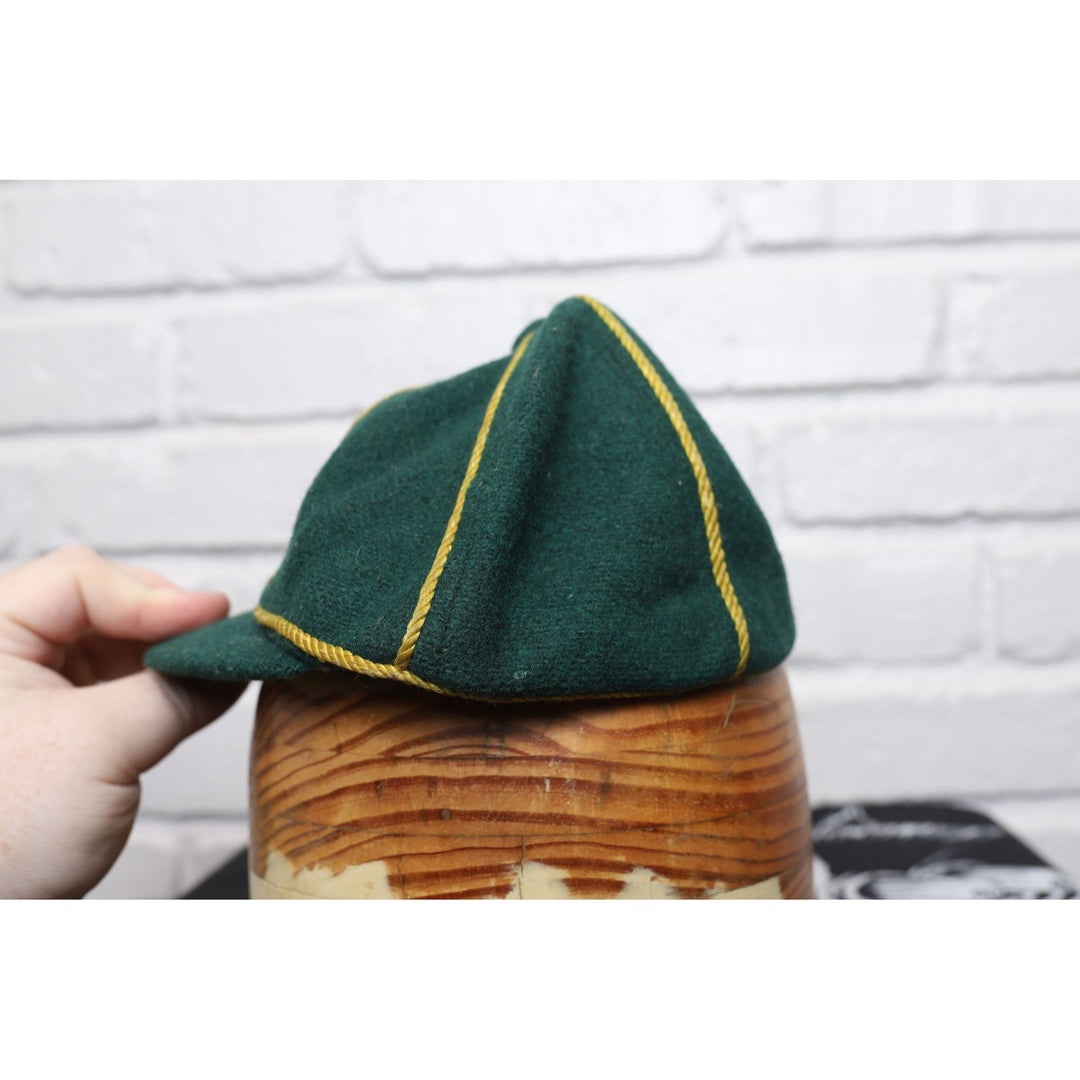 60s Vintage Boy Scouts Wolf Green Hat