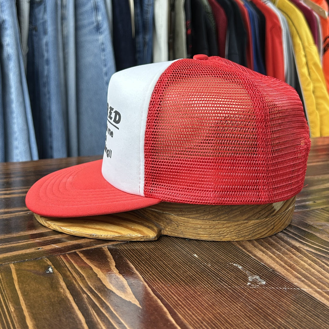 Vintage Retired  80s Snapback Hat
