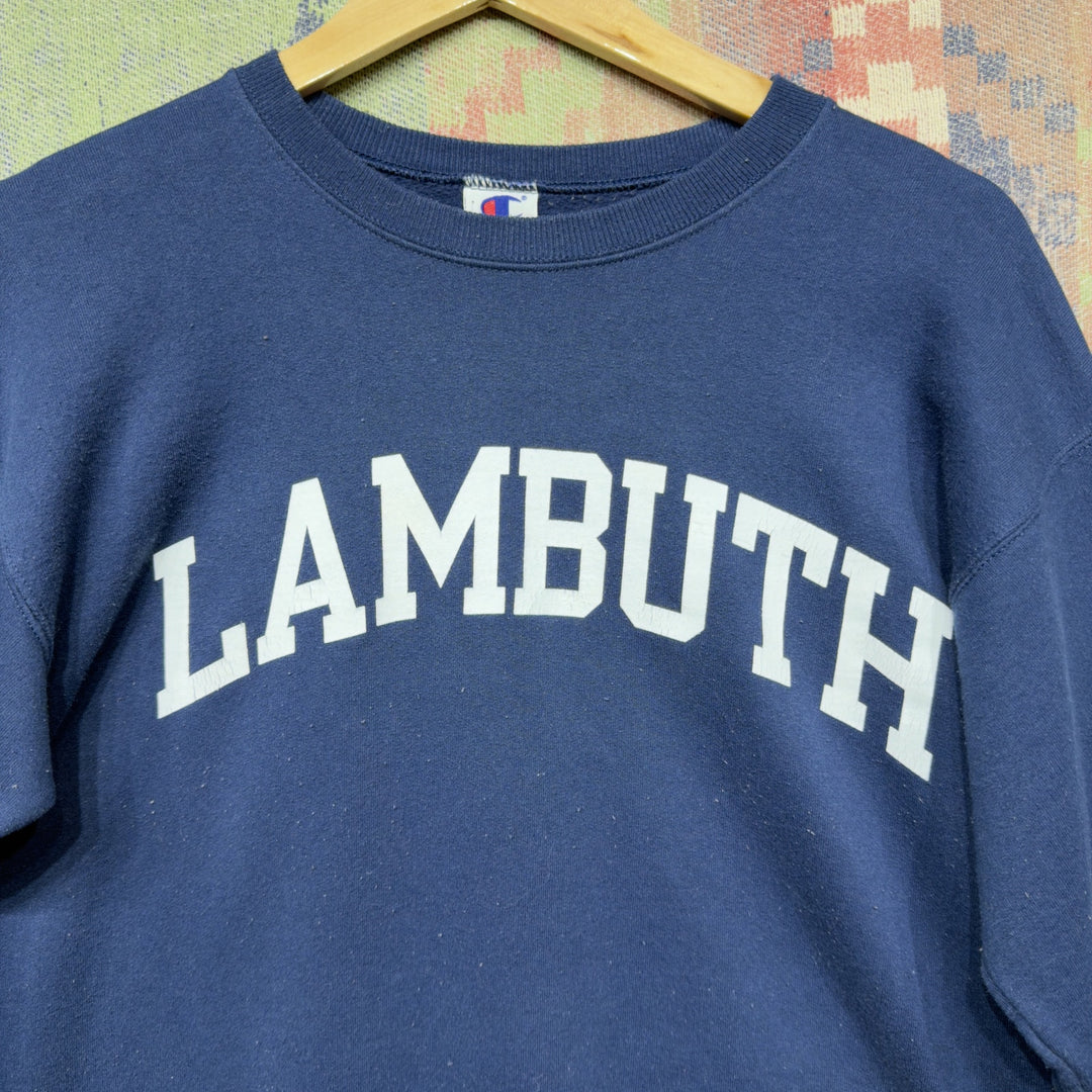 Champion Lambuth Vintage Sweatshirt Size Small 90s
