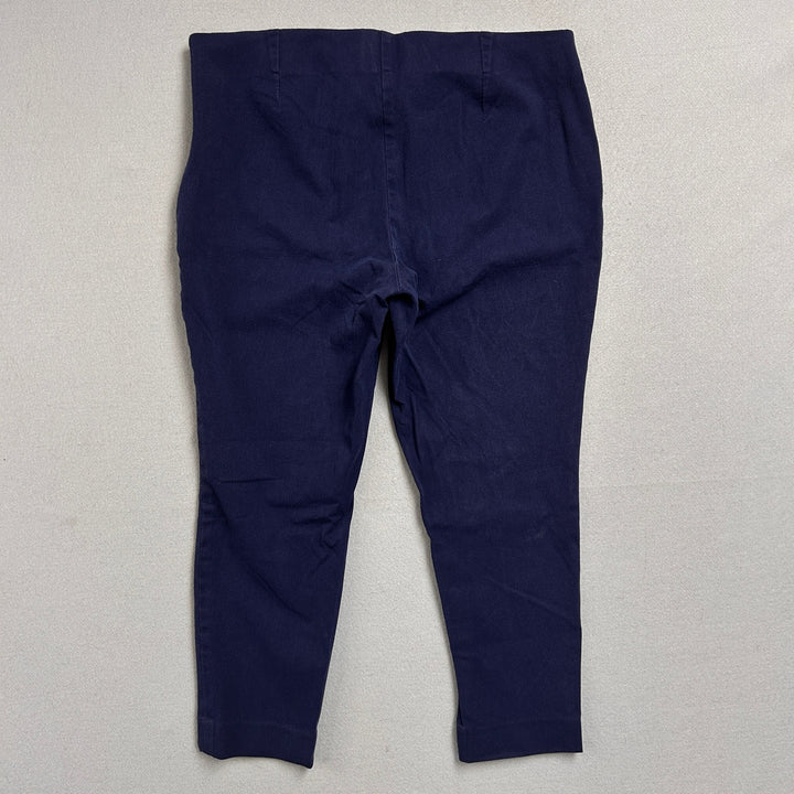 Lauren Ralph Lauren Navy Blue Dress Capris Size 18 W