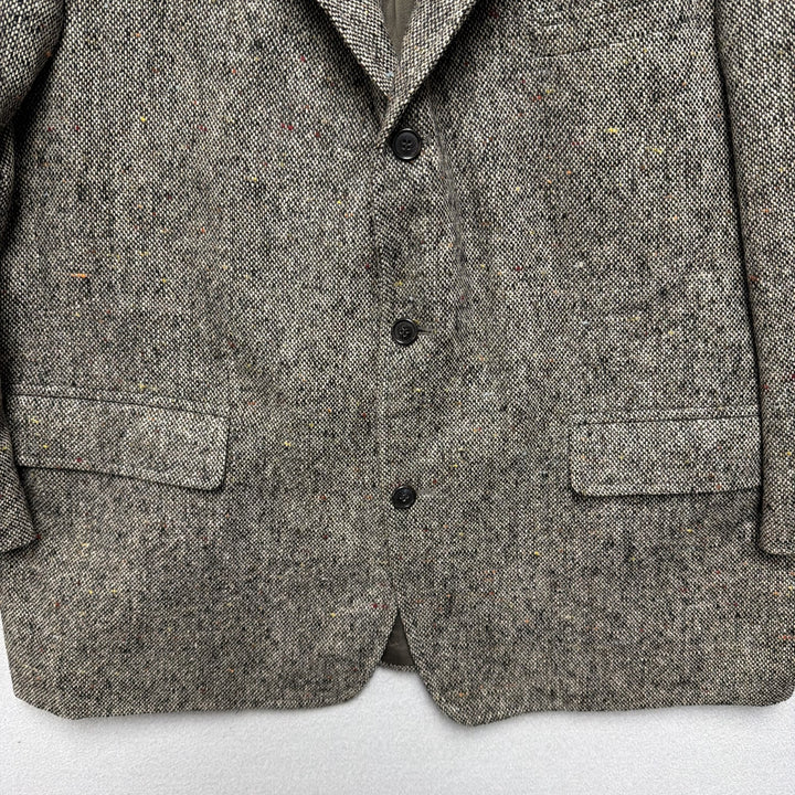 Vintage Brooks Brothers Speckled Tweed Blazer Size XL