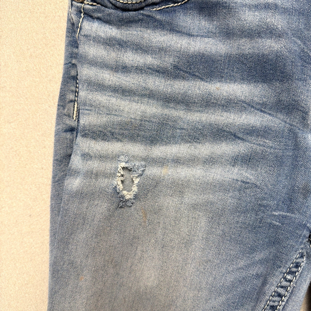 Vintage Miss Me Y2K Embroidered Pocket Jeans Size 34