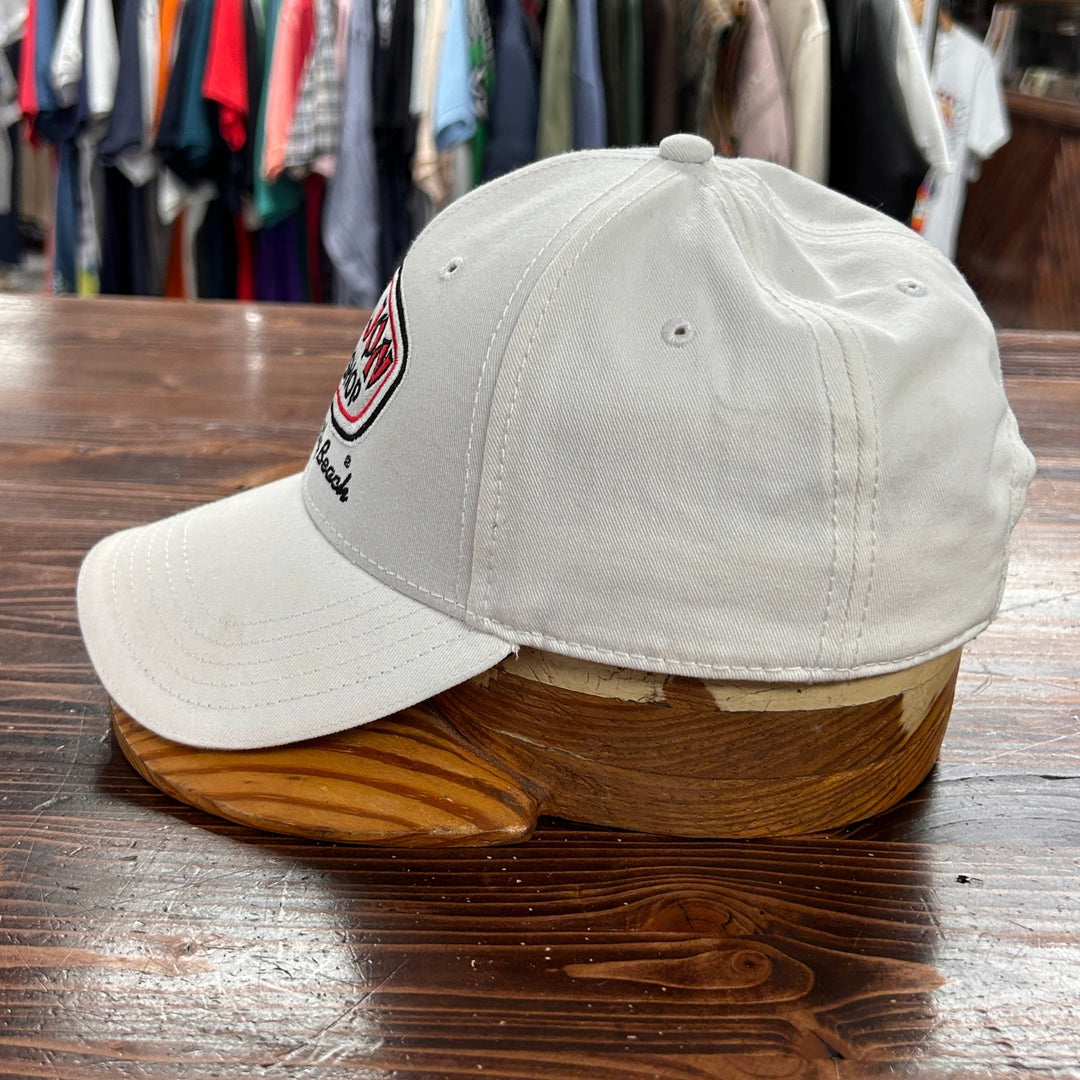 Y2K Ron Jon Surf Shop Hat Panama City White Strapback