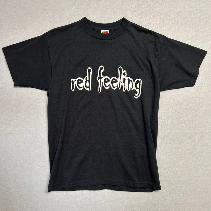 Vintage Red Feeling T Shirt Size Large