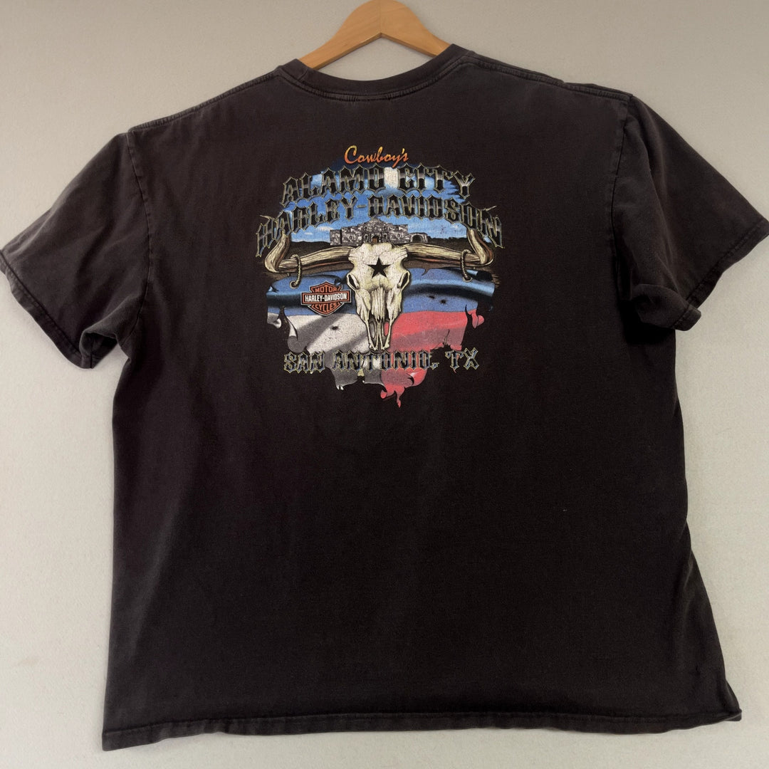 Harley Davidson Jester Joker Biker T Shirt Size XXL