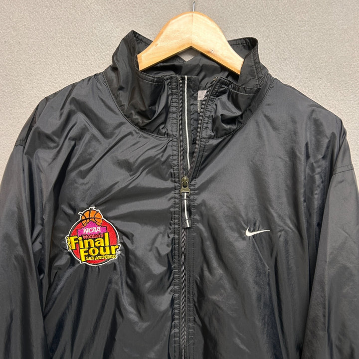 Nike NCAA 2002 Women's Final Four San Antonio Windbreaker Jacket Black Men's L