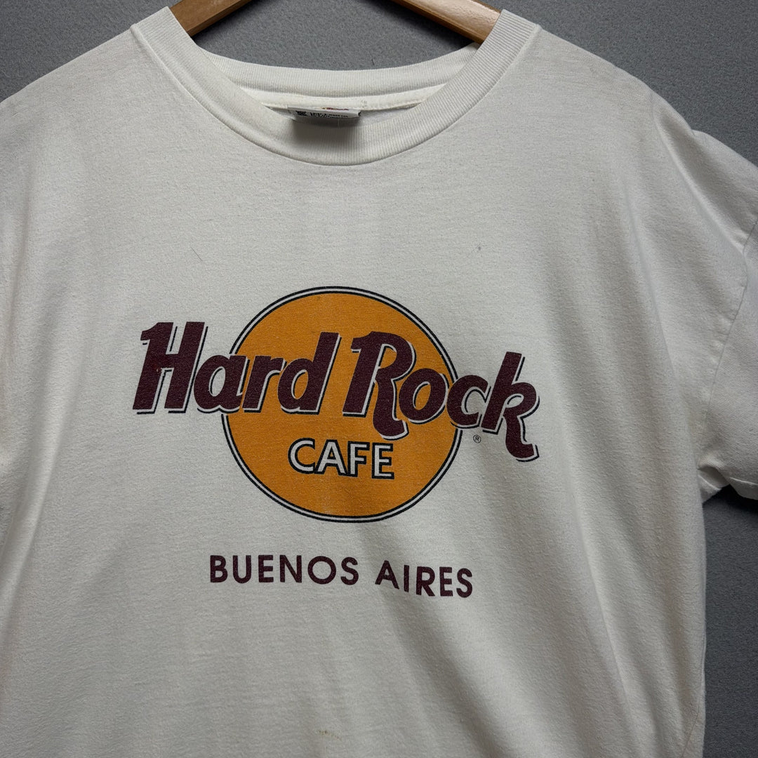 Vintage 90s Hard Rock Cafe Buenos Aires T Shirt Size Large