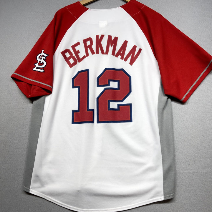 St Louis Cardinals Berman 12 Baseball Jersey  Size Large