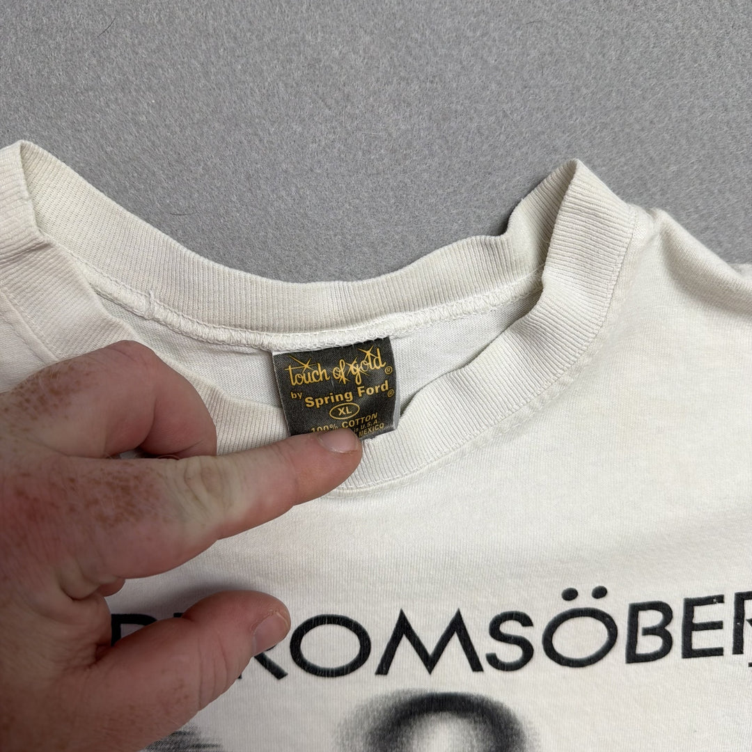 Vintage Farfromsober Funny T Shirt Size XL