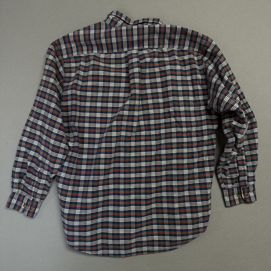 Vintage Alexander Julian Plaid  Button Down Shirt Size Large