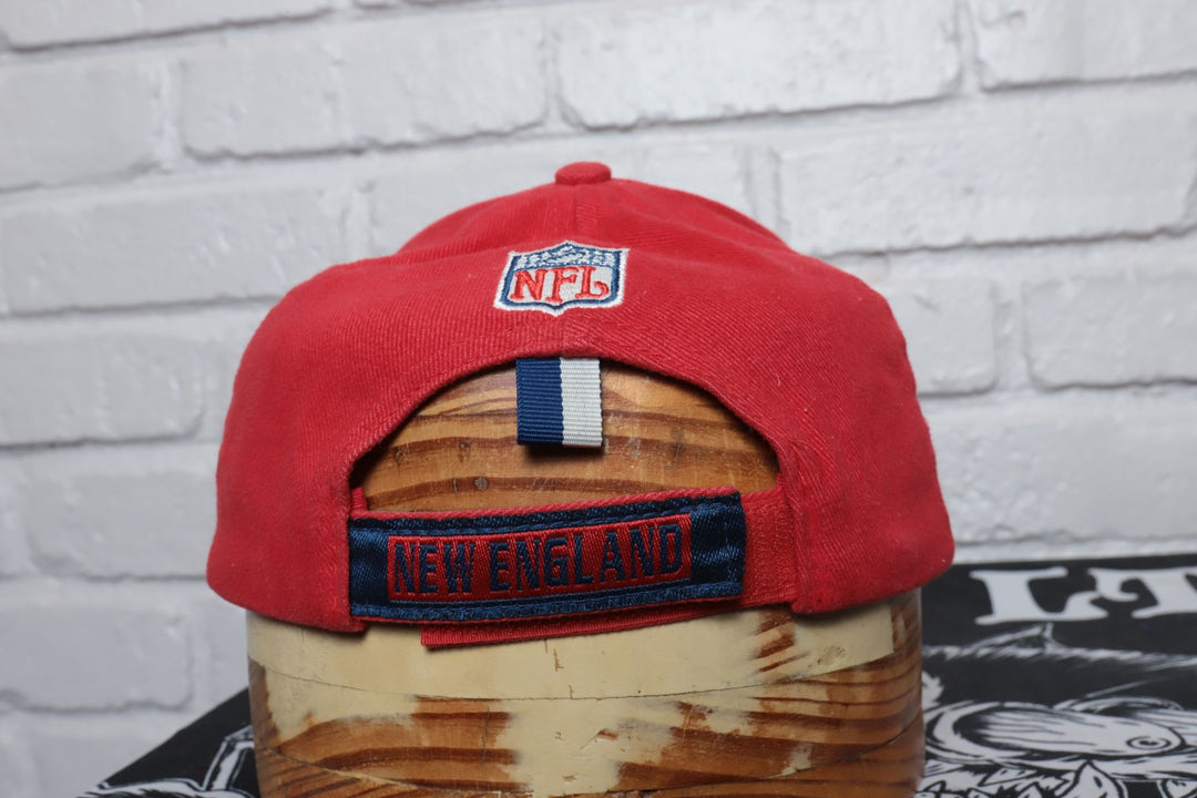 90s Vintage New England Patriots Logo Athletics Hat