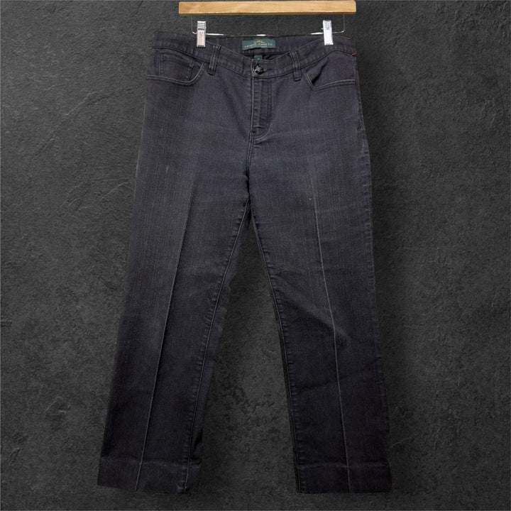 Vintage Ralph Lauren 2000s Snake Pocket Jeans Size 10 Hemmed