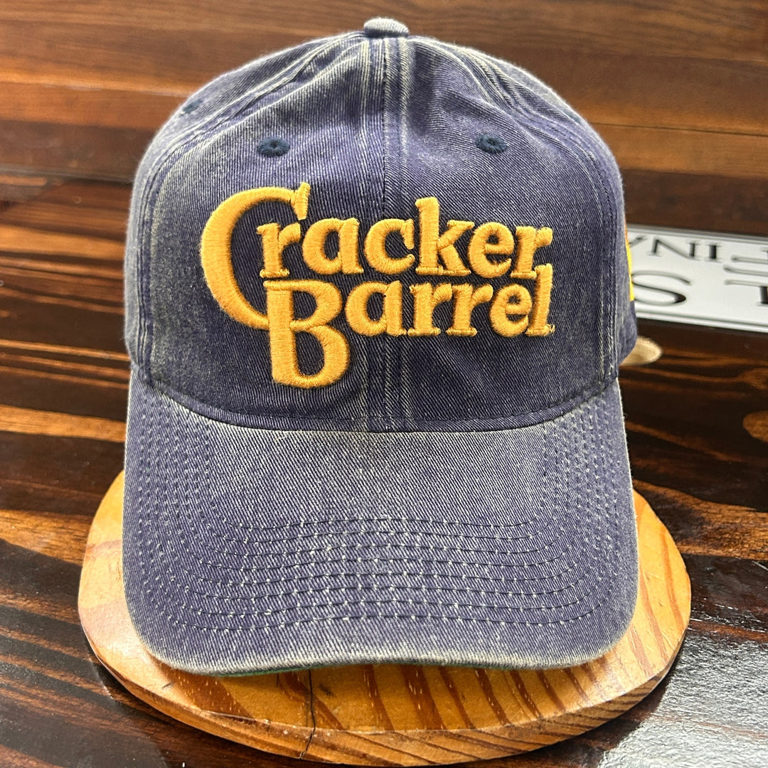 Vintage Cracker Barrel Snapback Hat