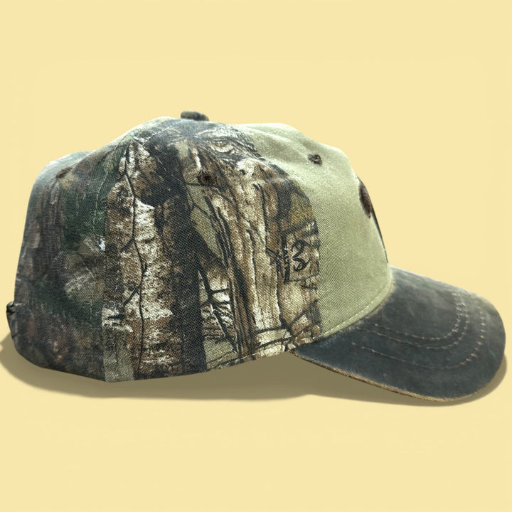 Vintage 2000s Winchester Camo Strapback Hat