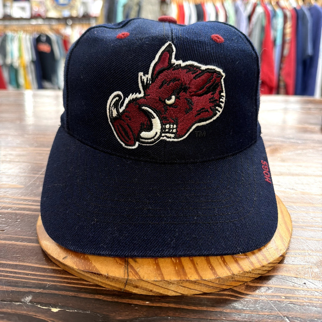 Vintage Arkansas Razorbacks Top of the World Strap back Hat