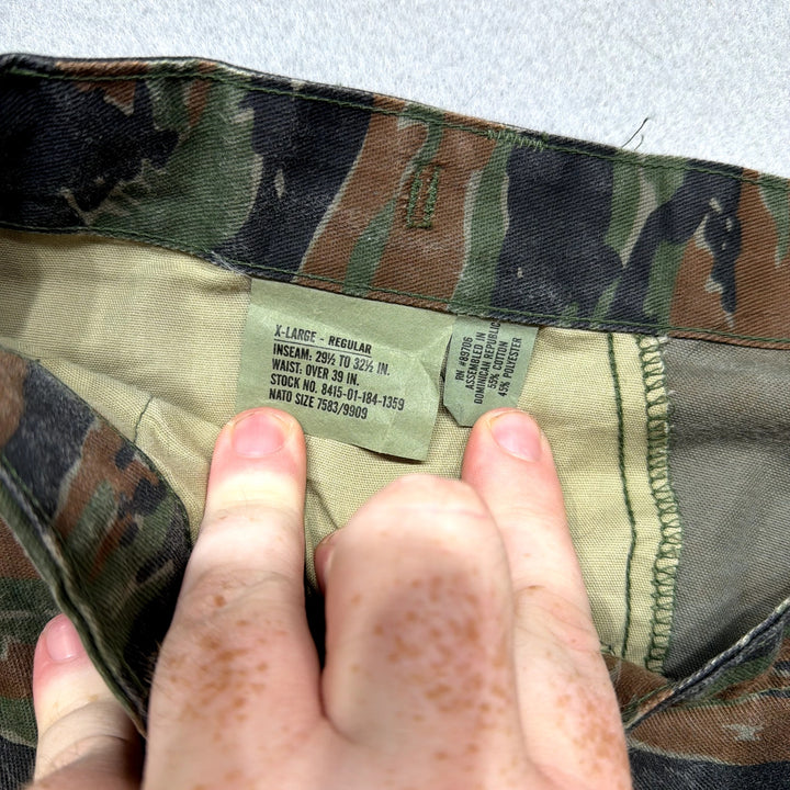 Vintage  Tiger Stripe Camo Pants Size XL