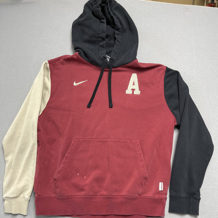 Men's Nike Arkansas Razorbacks Color Block Hoodie Size Large
