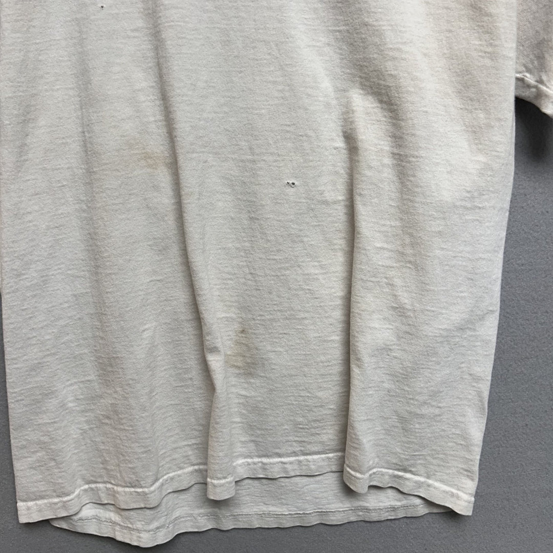Vintage 2004 Baghdad Iraq Fire Rescue Abu Ghraib Prison White Shirt Size Medium