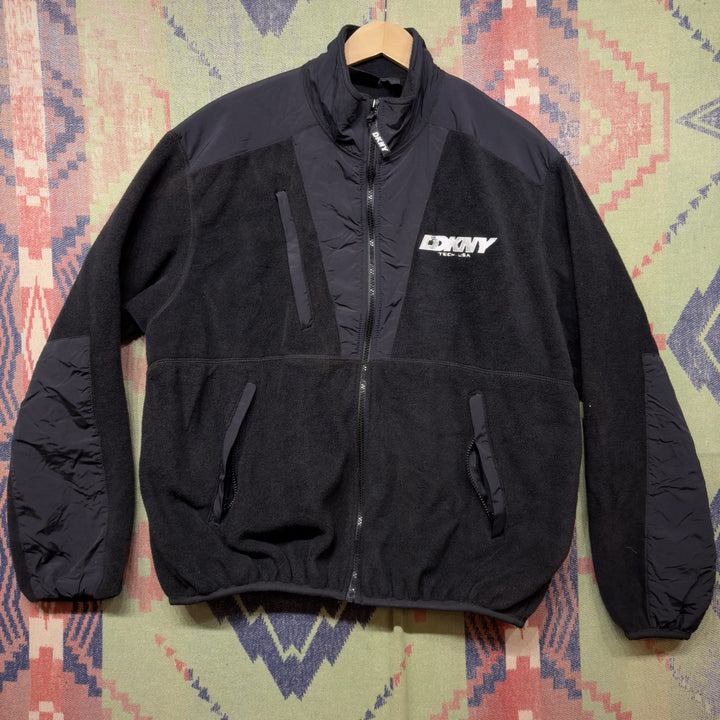 Vintage DKNY Tech Fleece 90s Jacket Size XL