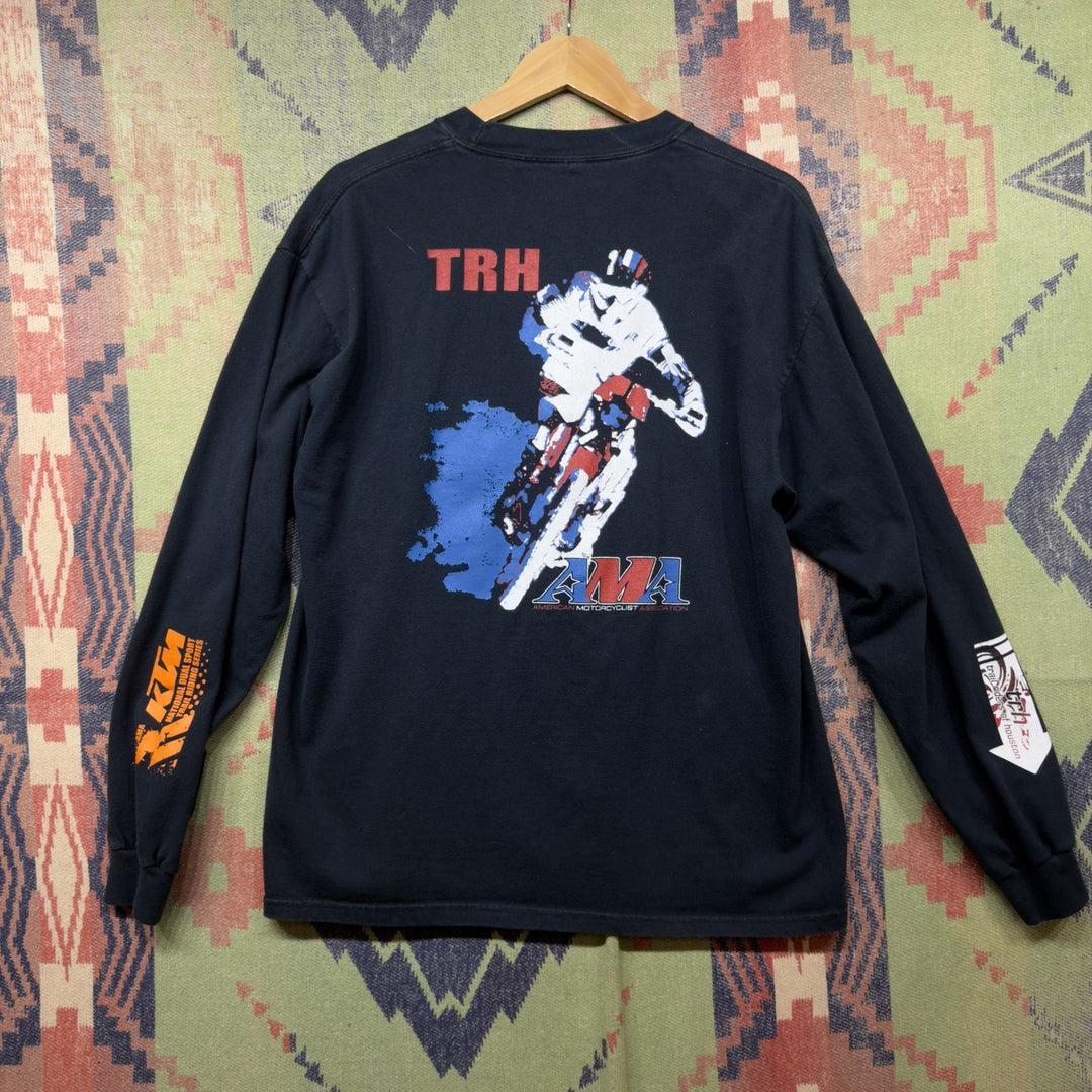 Burlingua Trail Riders Vintage T Shirt Size Medium 2000s